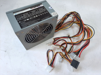 Блок питания 300 Вт Dynamic, 20+4 pin, питание видеокарты - Нет, 120 мм, ATX, DEM-B300CA USED Б/У