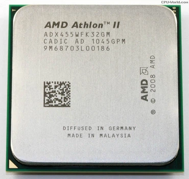 Процессор AMD Athlon II X3 455 (sAM3/3x3.3GHz/45нм/95 Вт/ADX455WFK32GM) Б/У