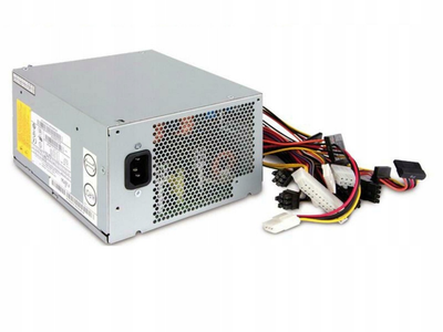 Блок питания 500 Вт Delta, 24+8 pin, питание видеокарты – 4x(6+2pin), 90 мм, ATX, DPS-500QB A Б/У