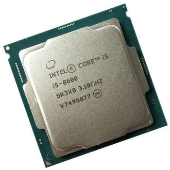 Процессор s1151 Intel Core i5-8600, 3,1-4,3 МГц, 6-6 core, Intel UHD Graphics 630, 65W Б/У