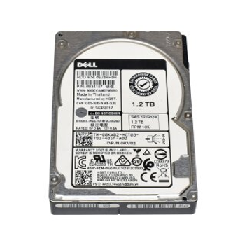 Жесткий диск 1.2 ТБ HGST (для сервера, 2.5", 10000 об/мин, 128 МБ, SAS 3.0, 0B34157/HUC101812CSS2 Б/У