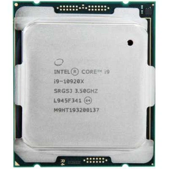 Процессор s2066 Intel Core i9-10920X, 3,5-4,6 МГц, 12-24 core, Нет, 165W Б/У