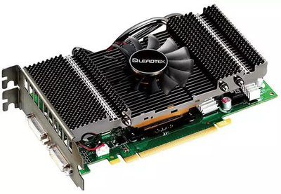 Видеокарта Leadtek GeForce GTS 250 (1 ГБ, GDDR3, 256 бит, 738/1836 МГц, DVI, WinFast GTS 250 (V2) Б/У