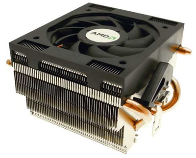 Процессорный кулер AMD CMHK8-7M53A-A2-GP (AMD AM2/AM3/AM3+/FM1/FM, 4pin, 4 трубки) Б/У