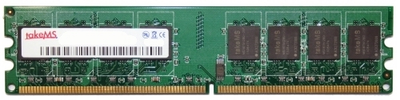 Оперативная память 1 ГБ, DDR2, для ПК, TakeMS (800 МГц, 1.8 В, CL5, TMS2GB264D081-805YE) Б/У