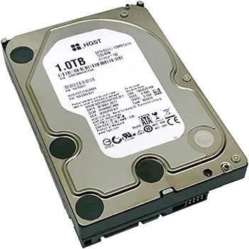 Жесткий диск 1 ТБ HGST (для ПК, 3.5", 7200 об/мин, 128 МБ, SATAIII, 1W10001/HUS722T1TALA604) Б/У