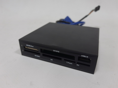 Кардидер STLab U-405P для 3.5-дюймового отсека ПК, порт USB 3.0 Б/У