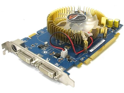 Видеокарта ASUS GeForce 8600 GT (256 МБ, GDDR3, 128 бит, 675/2000 МГц, DVI, EN8600GTS/HTDP/256M Б/У