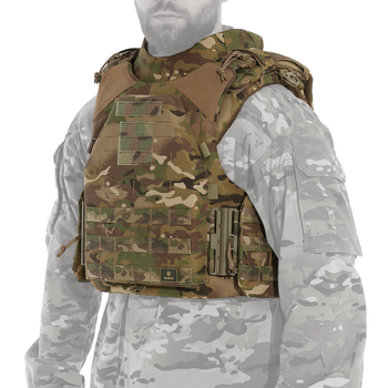 Модульний бронежилет Plastoon XM kit 2, multicam 4/1 клас ДСТУ light L