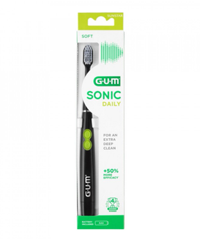 Зубная щетка GUM Sonic Daily черная