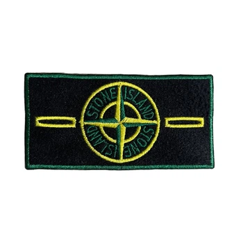 Патч Стон Айленд (Stone Island) Vintage Чорний