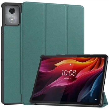Чехол Smart Case на Lenovo Tab K11 Plus (11.45") / чехол для планшета с функцией подставки / (dark green)