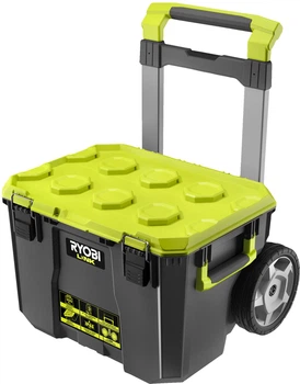 Ящик для инструментов RYOBI Link RSL201 на колесиках с телескопической ручкой 39 х 57 х 49.5 см (5132006074)