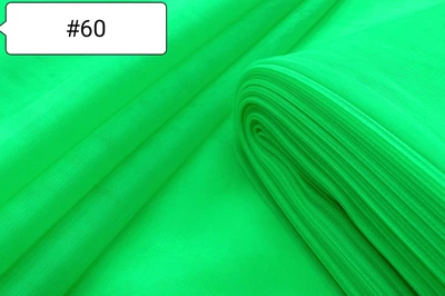 Тканина Фатин Яскраво Зелений №60