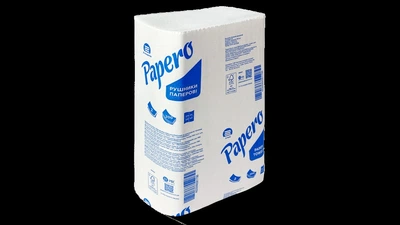 Рушники паперові Z-складання Papero білі, 2 шари, 160 аркушів (22*22,5см)