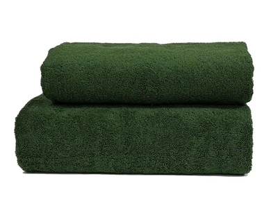 Полотенце банное махровое Flat Cotton 70*140 3642_h_500_zelenijj Parisa