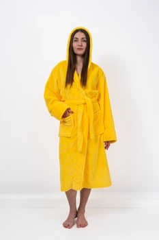 Халат жіночий UT HT01 2183 XL Жовтий