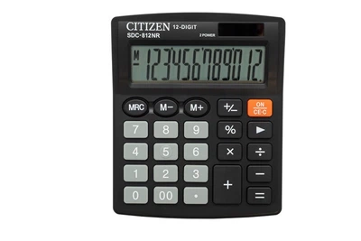 Калькулятор 12 разрядный SDC-812NR Citizen