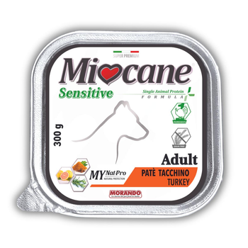 Корм Morando Miocane Sensitive Monoprotein Turkey влажный для взрослых собак