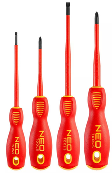 Набор отверток NEO Tools 1000 В 4 шт. 04-144 (5907558495393)
