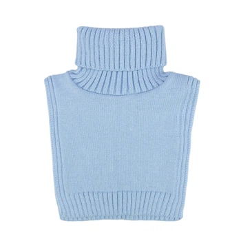Тепла в'язана манішка "Ірен" one size 02995 () Блакитний Talvi