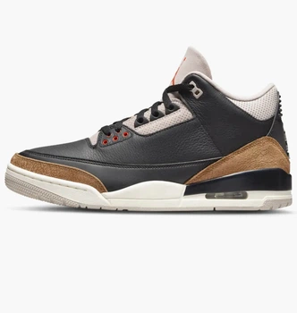 Кроссовки Air Jordan 3 Retro Black Ct8532-008 44