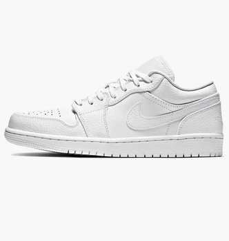 Кросівки Air Jordan 1 Low White 553558-130 47