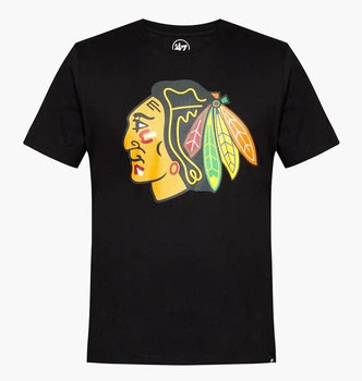 Футболка 47 Brand Chicago Blackhawks Black 544230Jk-Fs S