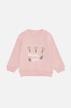 Свитшот для девочки 110 цвет розовый Feely kids ЦБ-00259034