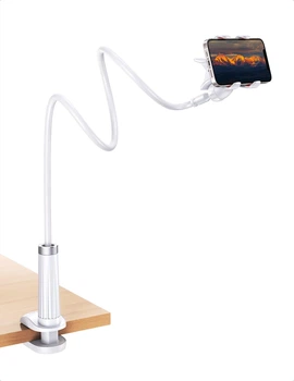 Держатель для телефона UGREEN LP113 90cm 360° Multifunction Phone Clip Stand White (30488)