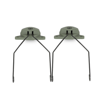 Адаптер FMA EX Headset and Helmet Rail Adapter Set GEN2 на гарнітуру MSA Зелений