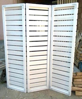 Деревянная ширма Галабат 180х50х3 зефир (ШДР-303120)