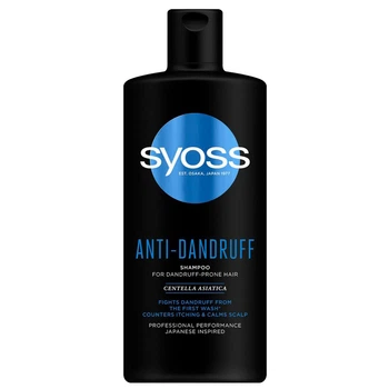 Шампунь SYOSS Anti-Dandruff з Центеллою Азіатською для волосся, схильного до лупи 440 мл (9000101277173)