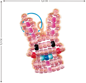 Zestaw do rękodzieła Avenir Zabawne zawieszki z koralików - Króliczek CH221883 (6920773318833)