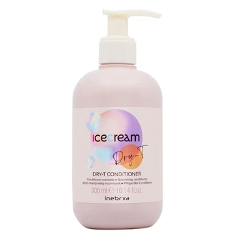 Питательный кондиционер для сухих и поврежденных волос Inebrya Ice Cream Dry-T Conditioner, 300 мл