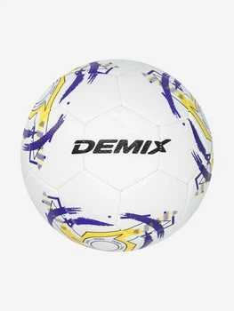М'яч футбольний Demix DF500 Light Розмір 5, білий