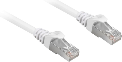 Патч-корд Sharkoon Cat 6 S/FTP 15 м білий (4044951020409)