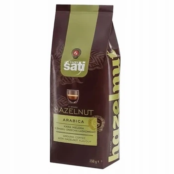 Мелена кава Cafe Sati 250 г Hazelnut Arabika горіхова