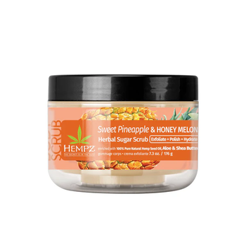 Скраб сахарный "Сладкий ананас и медовая дыня" Sweet Pineapple & Honey Melon