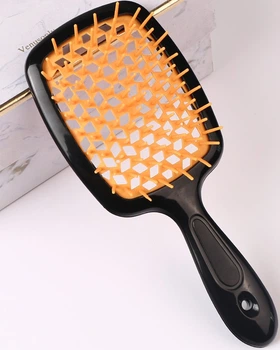 Гребінець-щітка SUPERBRUSH AVADONA для розплутування волосся, помаранчева