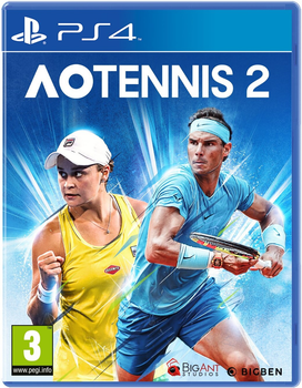 Гра PS4 AO Tennis 2 (Blu-ray диск) (3499550384116)