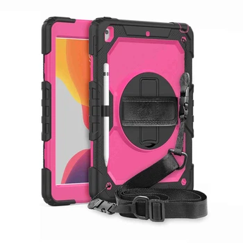 Чехол ARM Cover Apple iPad Air 3 (10.5" экран) противоударный с подставкой 360° Pink/Black
