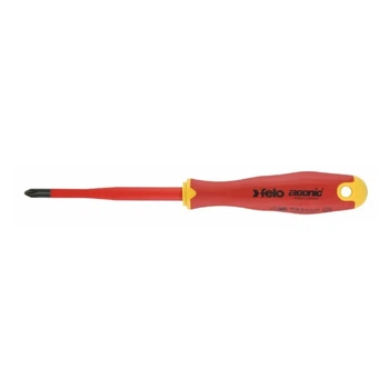 Викрутка високовольтна 1000V PH2х100х115 мм Felo ERGONІC E-SLIM CrMoV сталь 41429390 (14750)