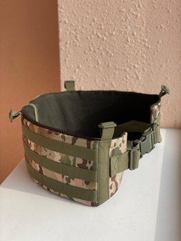 Пояс РПС тактичний з Molle, Розгрузка для ЗСУ Мультикам розмір XL