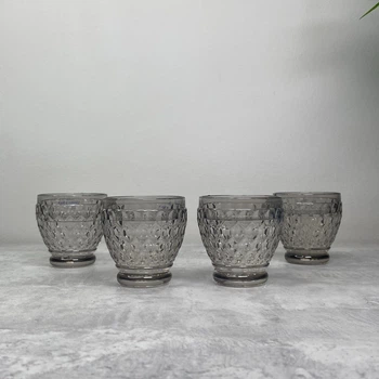 Набір із 4 стопок Villeroy & Boch Boston 80 мл коричневий (1173093655)