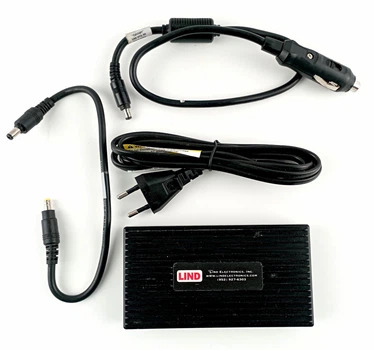 Автомобільний/мережевий блок живлення Lind для ноутбуків Panasonic input 12/220V Б/В