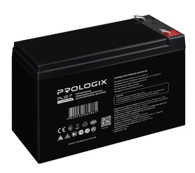 Аккумуляторная батарея AGM Prologix PL127 12V 7Ah