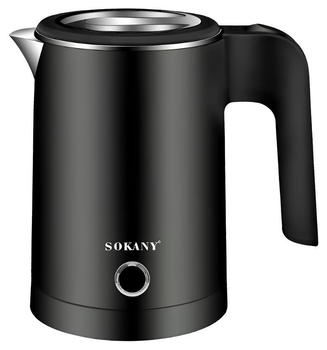 Електрочайник SOKANY SK-SH-1077 0.5л електричний чайник Чорний