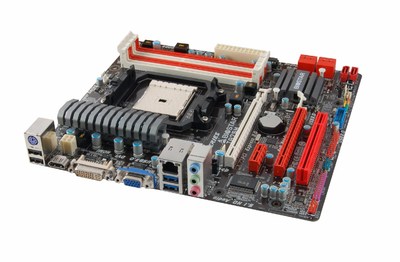 Материнская плата Biostar TA75M, AMD A75, mATX sFM1 БУ