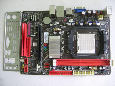 Материнская плата Biostar MCP6PB M2+ VER.6.5 (NVIDIA GeForce 6150, PCI-E x16, mATX) sAM2+/AM3 БУ